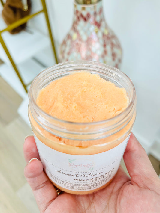 Sweet Citrus Sugar Scrub - Zesty Elegance for Your Skin