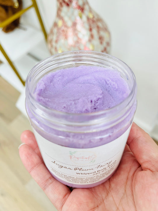 Sugar Plum Fairy Sugar Scrub - Whimsical Elegance for Your Skin