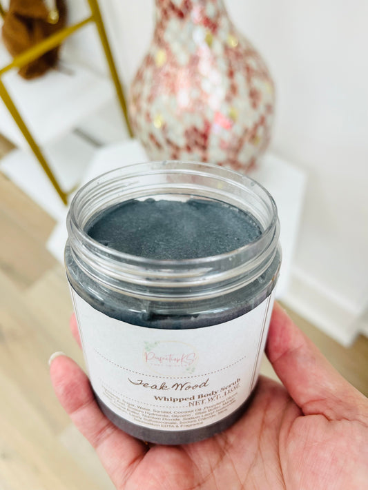 Teakwood Sugar Scrub - Refined Elegance for Your Skin