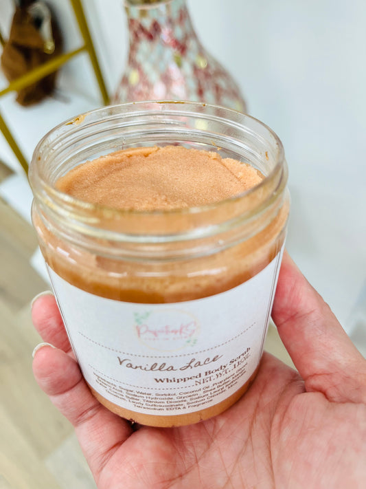 Vanilla Lace Sugar Scrub - Sensual Elegance for Your Skin